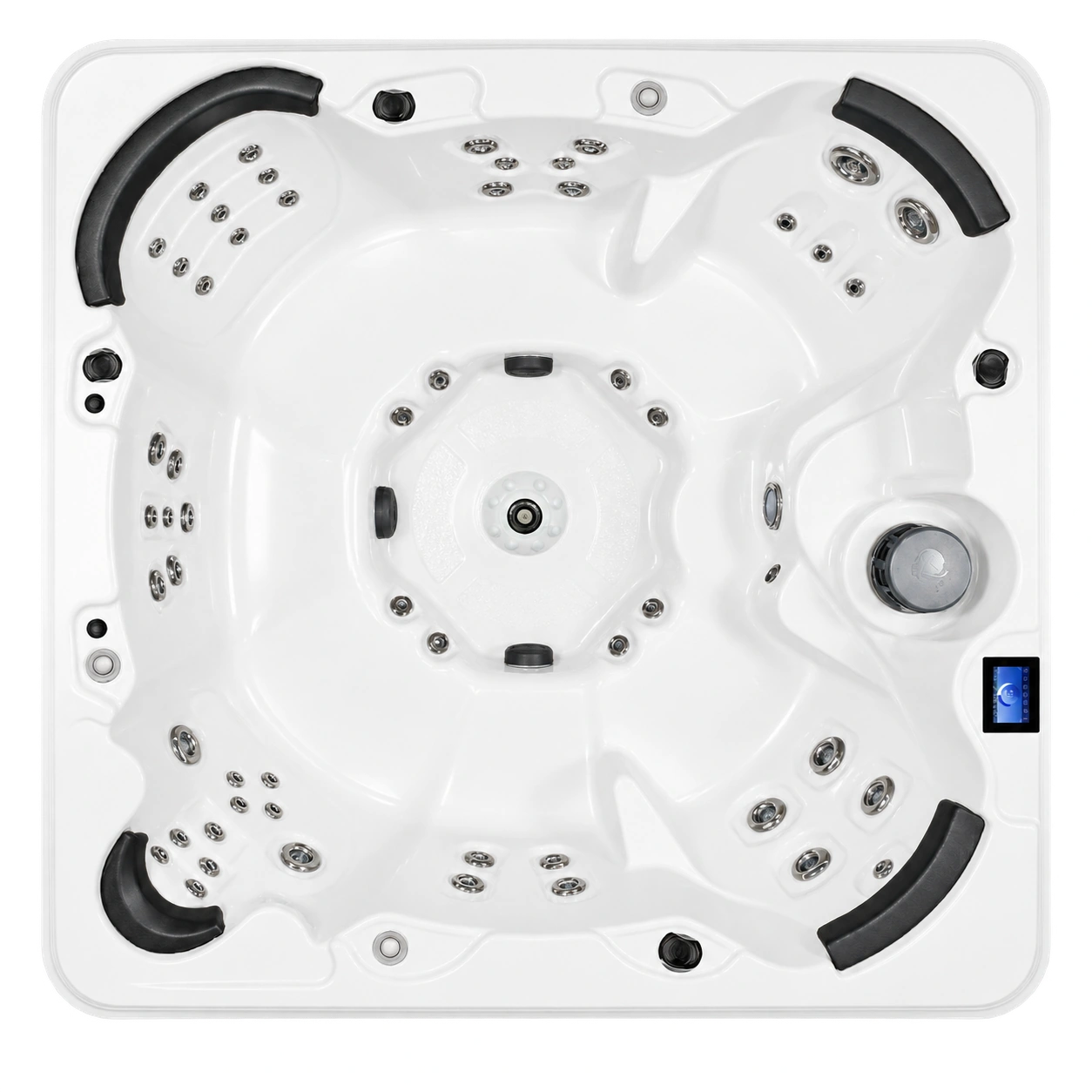 Jewel Gemstone Deluxe spa seen from above