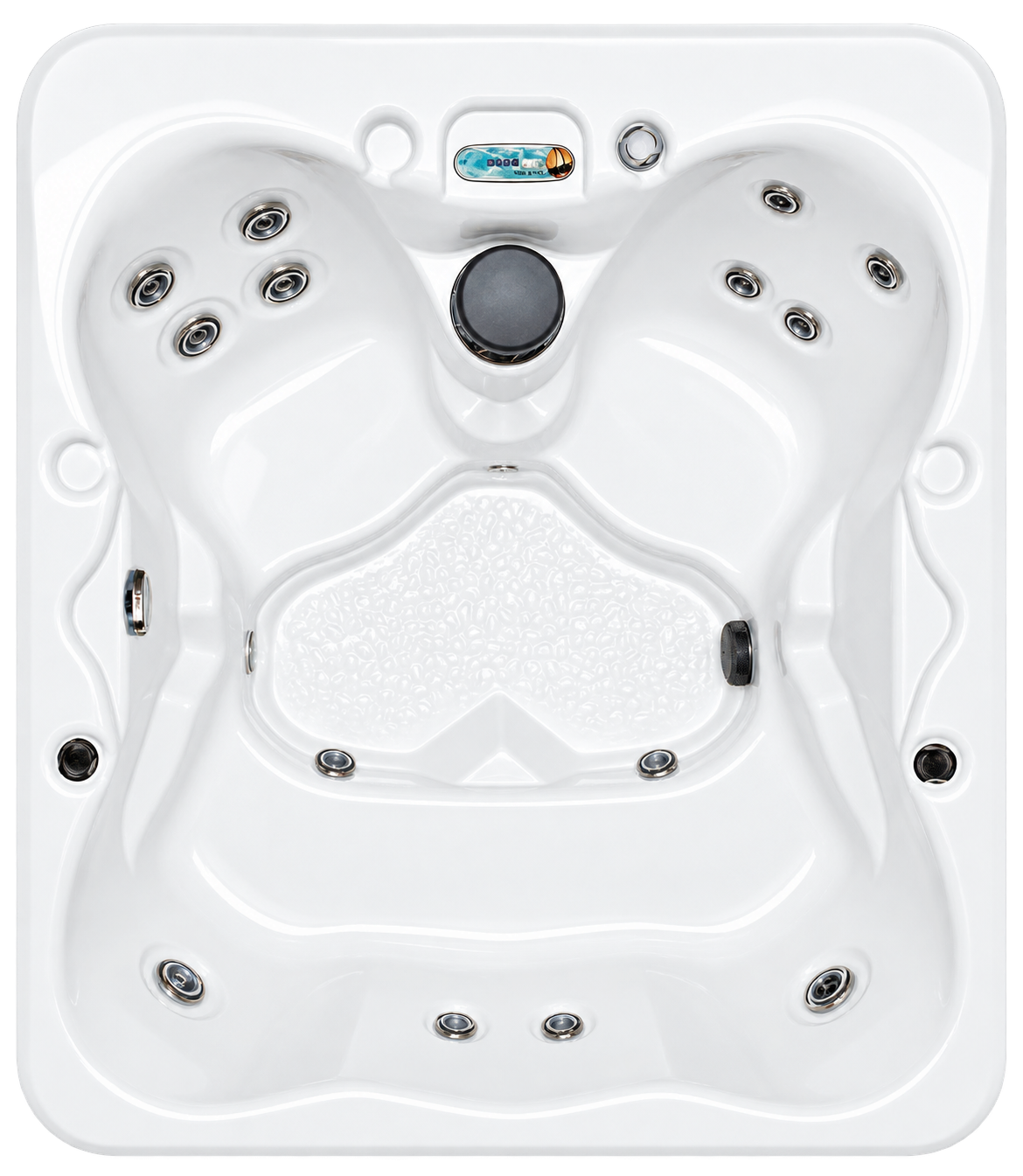 Star Leo spa seen from above