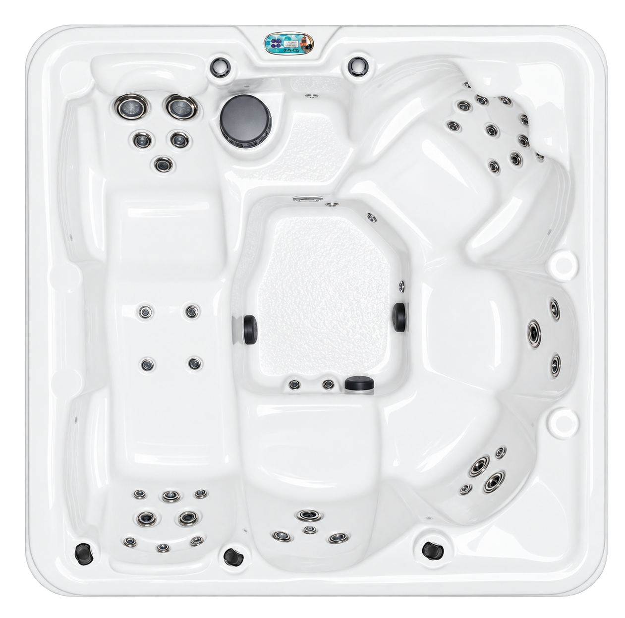 Star Pisces spa seen from above