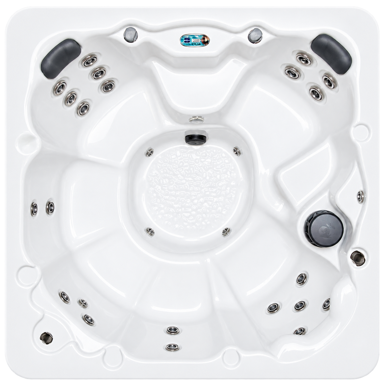 Scorpio 2500 spa viewed from above