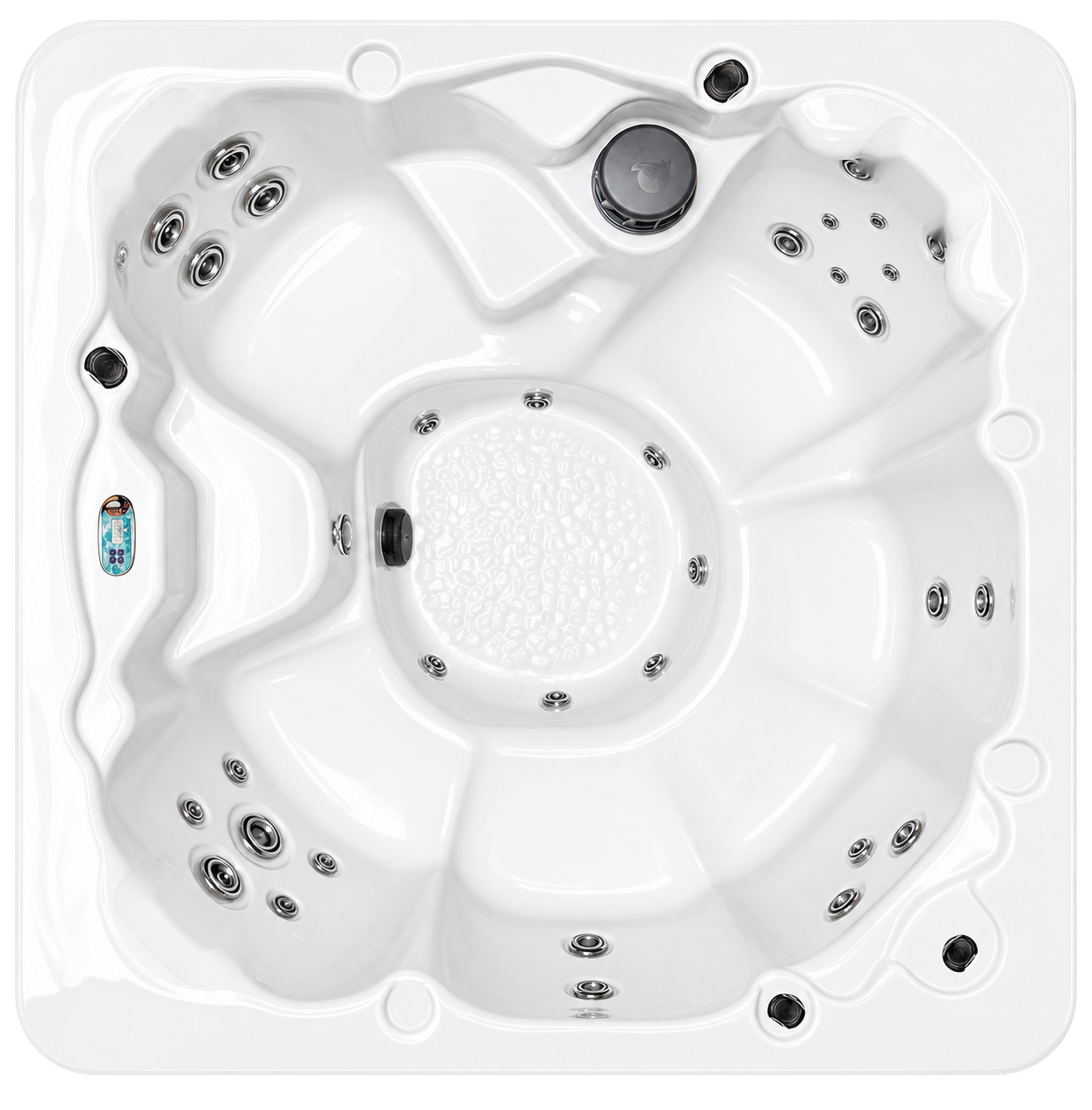 Scorpio 3500 spa viewed from above